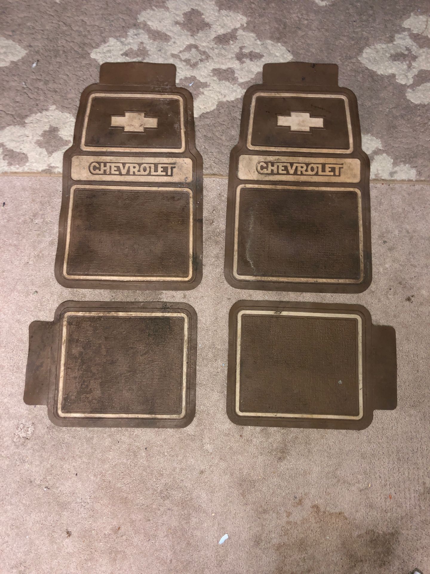 Chevy C10 Silverado K5 blazer/suburban NOS floor mats