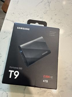 Samsung Portable SSD 4 TB new sealed