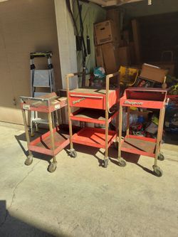 Snap on tool carts