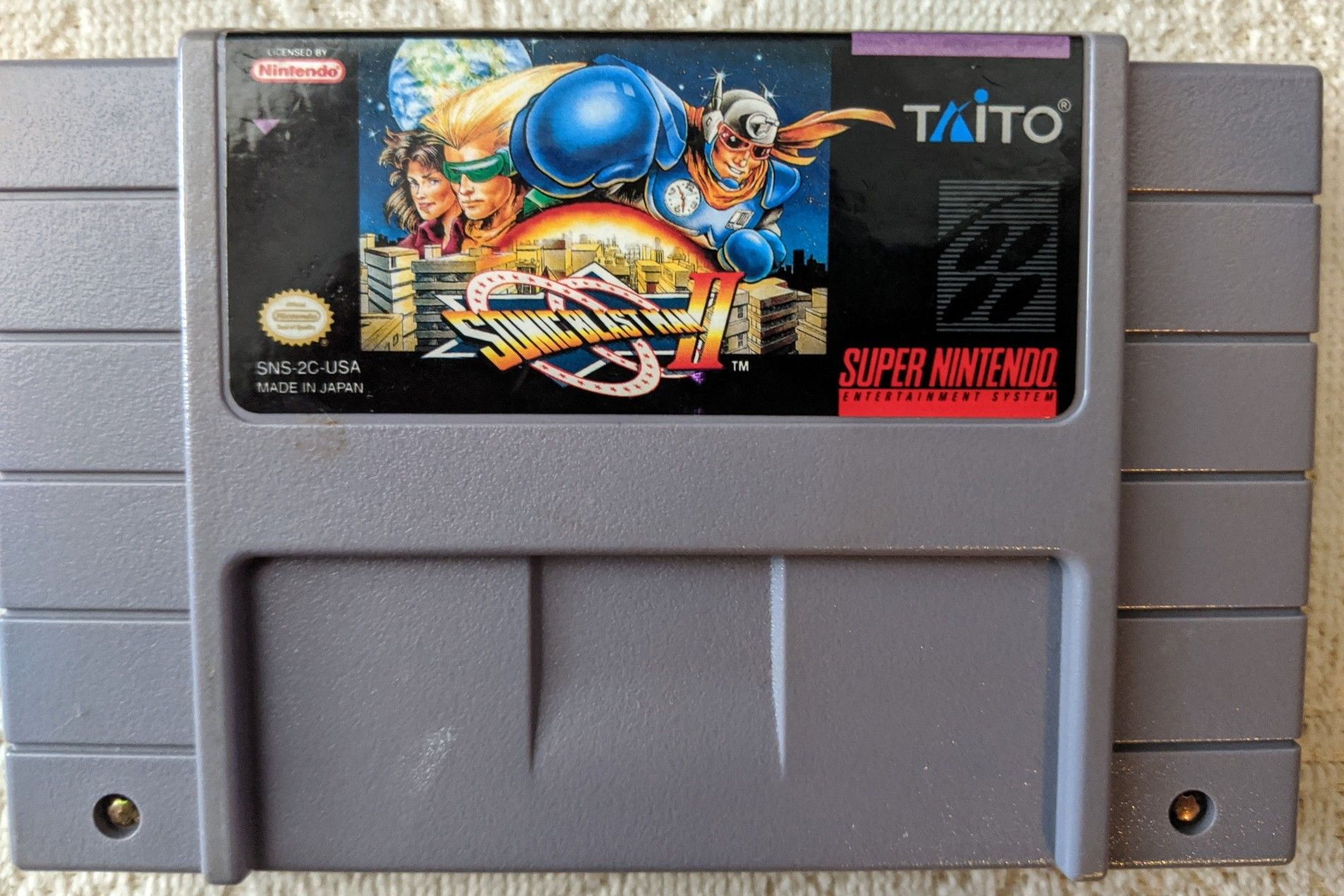 Sonic Blast Man II - Super Nintendo game