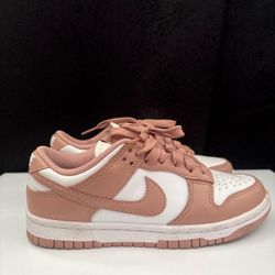 Pink/White Nike Dunks