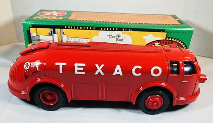 ERTL, 1934 Doodle Bug, Diamond T, Texaco Gasoline Truck Bank, Mint Boxed NIB