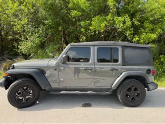 2020 JEEP WRANGLER UNLIMITED SPORT 3.6L 4WD *ONLY 121K MILES *STOCK FL *ONLY 121,000 MILES TWO OWNER CLEAN FLORIDA TITLE GRAY ON CHARCOAL PREMIUM