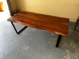Live Edge Wood Table
