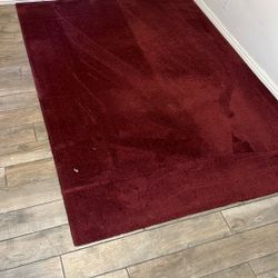 Burgundy Carpet For SALE! $20