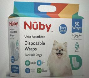 Dog Diapers 50 Count Size XS