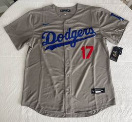 Mens- LA Dodgers Jerseys (Gray) (Ohtani, Yamamoto & Freeman) $45