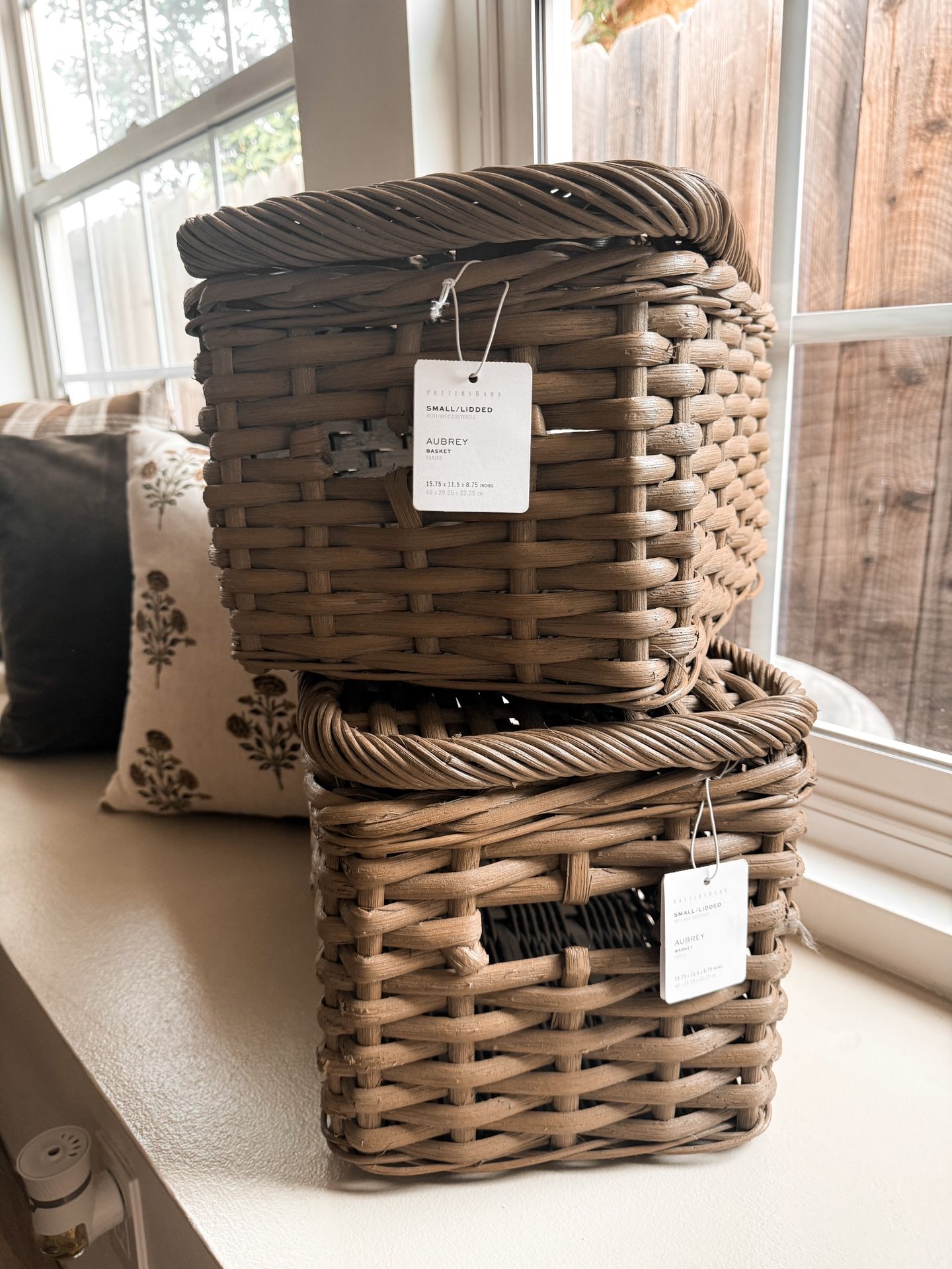 Pottery Barn Aubrey Storage Baskets