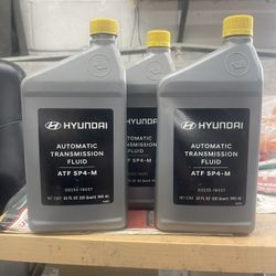 Hyundai Automatic Transmission Fluid ATF Sp4-m  Brand New 