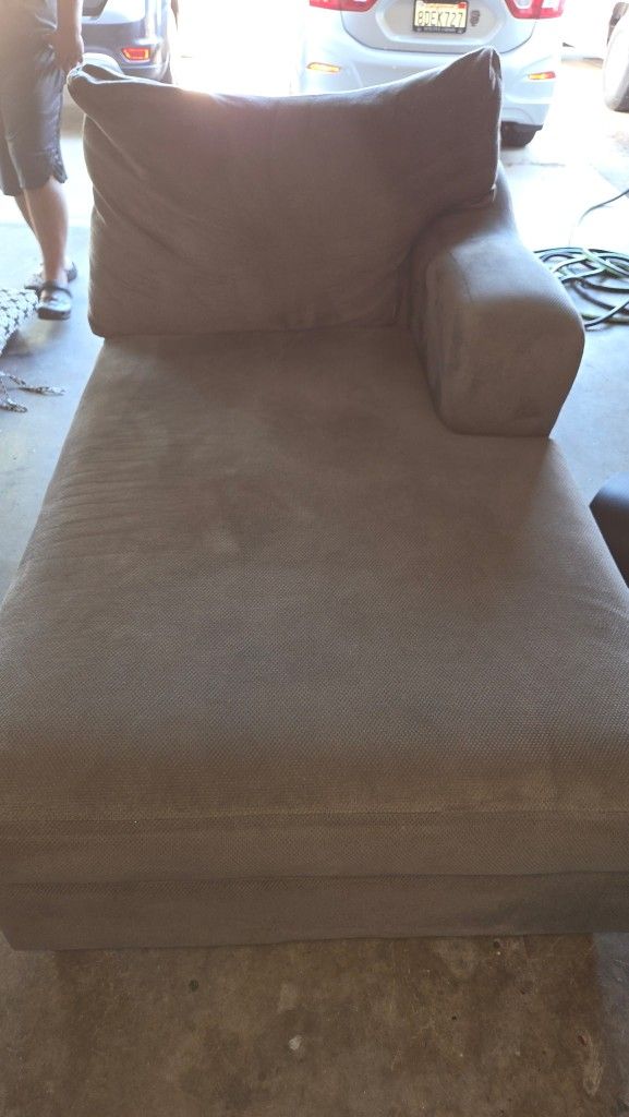Gray Chaise Lounge