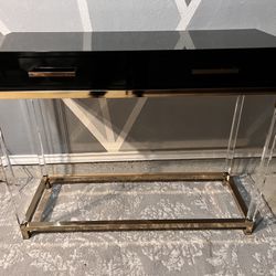 Console Table  Gold