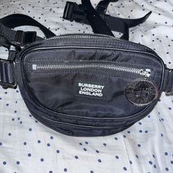 Burberry Logo Cannon Belt Pack Bag Nylon