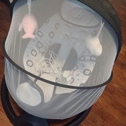 Baby Swing W/ Net Cover & Bluetooth Capability. New!