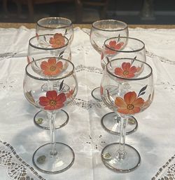 Vintage wine glasses