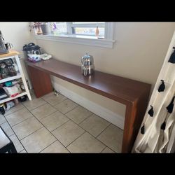 Console Table IKEA With Wheels Under