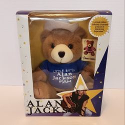 Vintage Signature Super Stars Alan Jackson Country Cuddles Bear Plush 