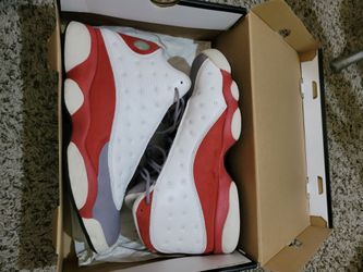 Air Jordan 13 Retro Grey Toe Sneakers