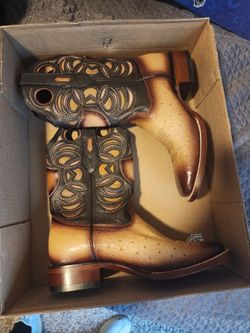 Ostrich Boots