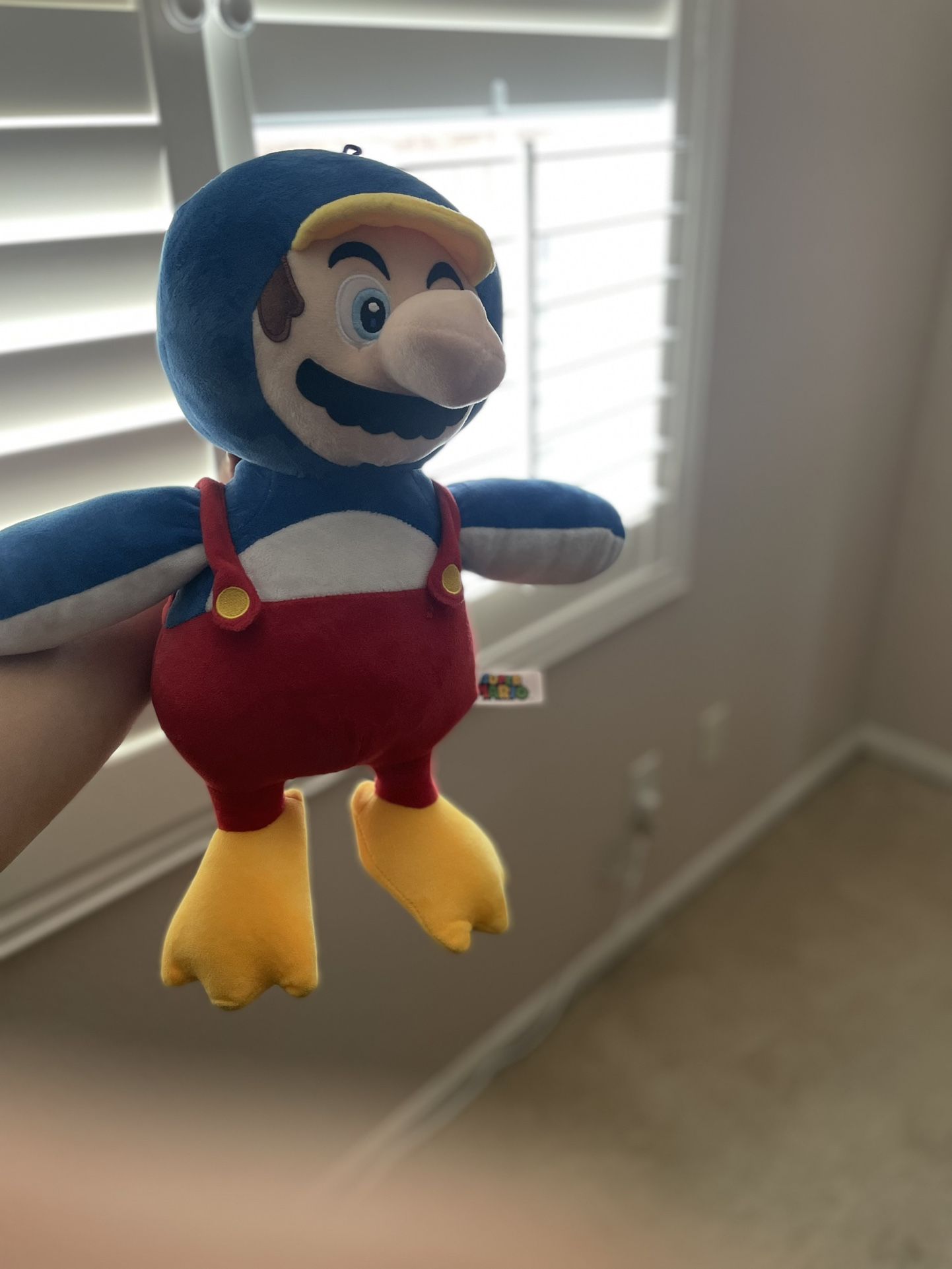 NWOT Mario Large Plush