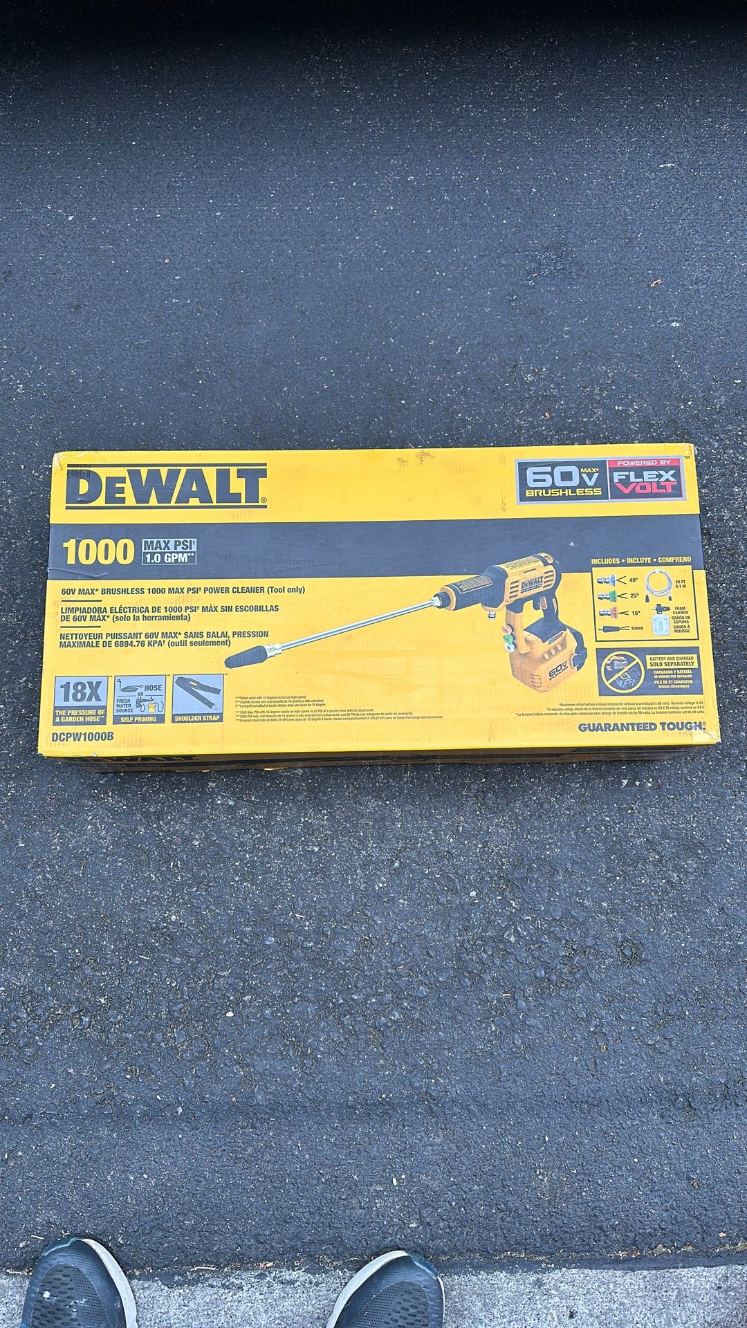 DeWalt Flexvolt Power Cleaner