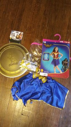 Wonder woman girls costume