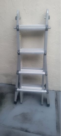 Aluminum Folding Multi-Position Ladder