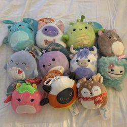 Squishmallow Clips Bundle