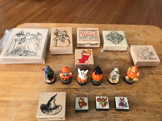Holiday Wooden Stamps