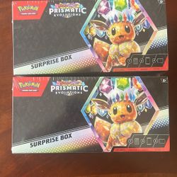 Pokemon Scarlet & Violet Prismatic Evolution Surprise Box