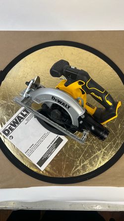 New DEWALT DCS565 20V MAX Brushless 6-1/2" Cordless Circular Saw - Bare Tool, no box, comes with instruction manual