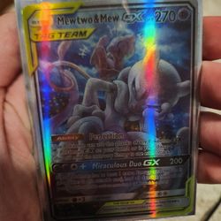 Mewtwo&Mew GX TagTeam ULTRA RARE
