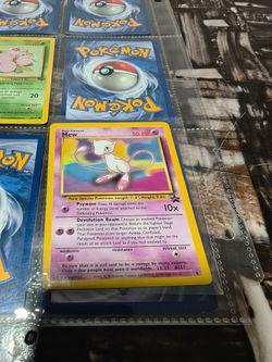 1995 mew promo pokemon card