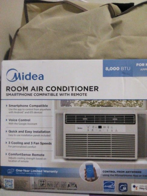 Midea 8000 But Smartphone Compatible With Remote