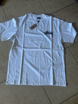 White Red Dice Stussy Tee
