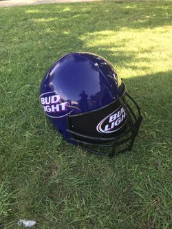 Bud light football helmet