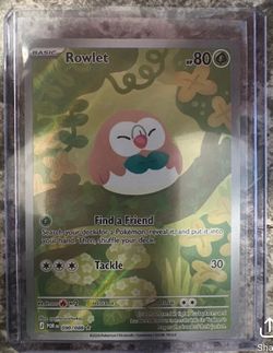 Rowlet 090/088 Holo Pokémon Card