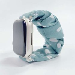 Apple Watch Band Elastic Scrunchie Watch Band for Women 42mm Small