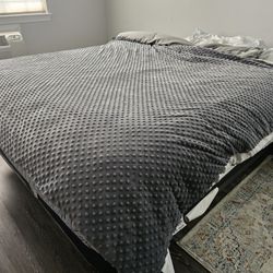 35 Pound Weighted Blanket With Duvet Cover Washable for Sale in