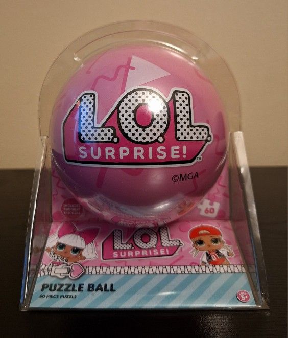 LOL SURPRISE PUZZLE BALL GAME - 60 PIECE JIGSAW PUZZLE