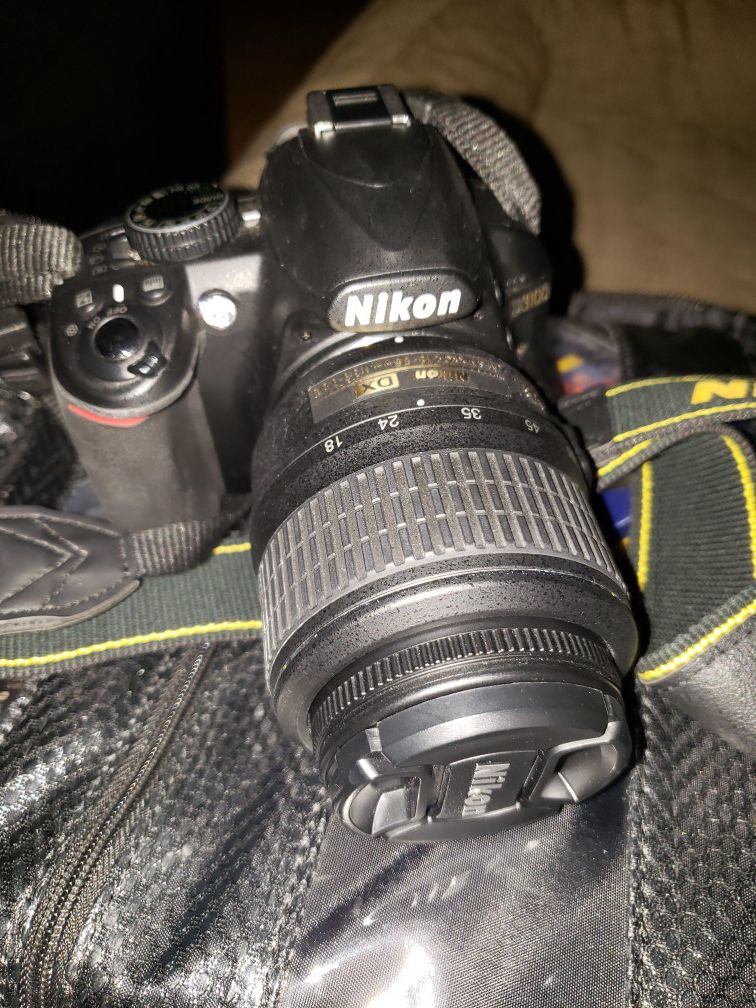 Nikon D3100 with 3 lens