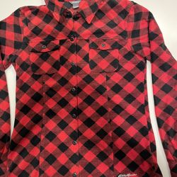 Women's Eddie Bauer Flannel Shirt - Size XS