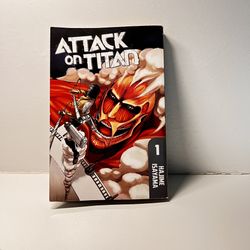 Attack on Titan Volume #1 Manga Graphic Novel Comic Books by Hajime Isayama