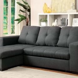 Reversible Sectional Sleeper With Storage 