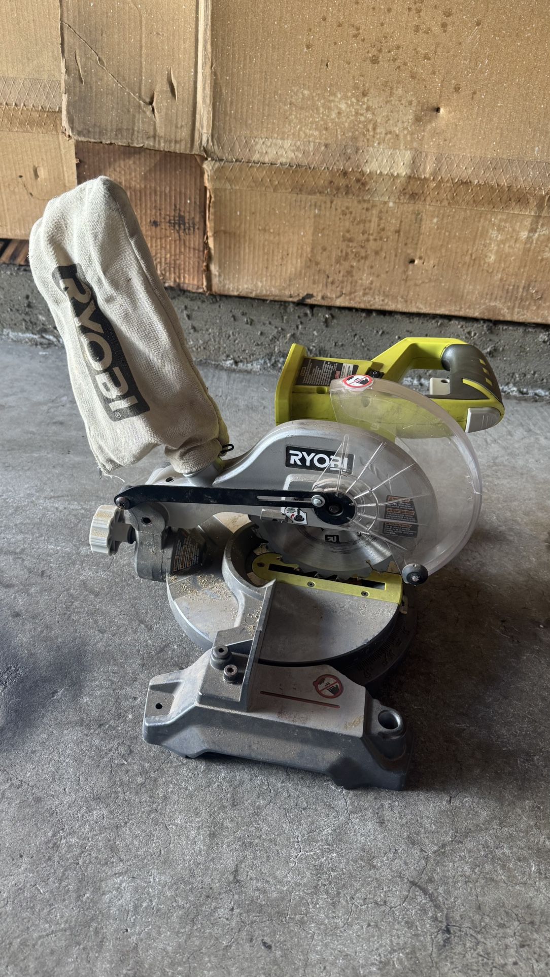 Ryobi chop Saw 