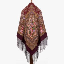 Pavlovo Posad Wool Shawl