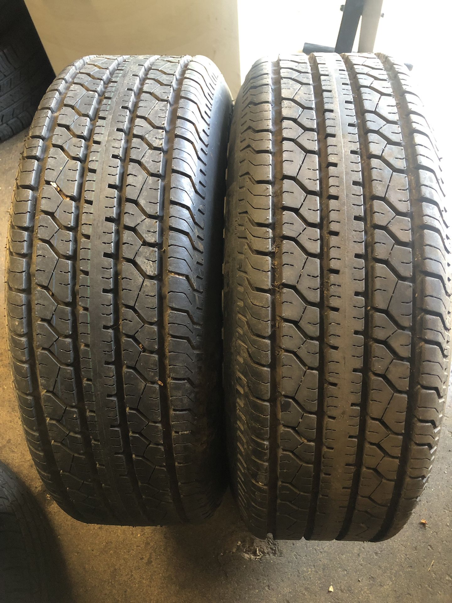 2 tires for trailer st 215/75 /14