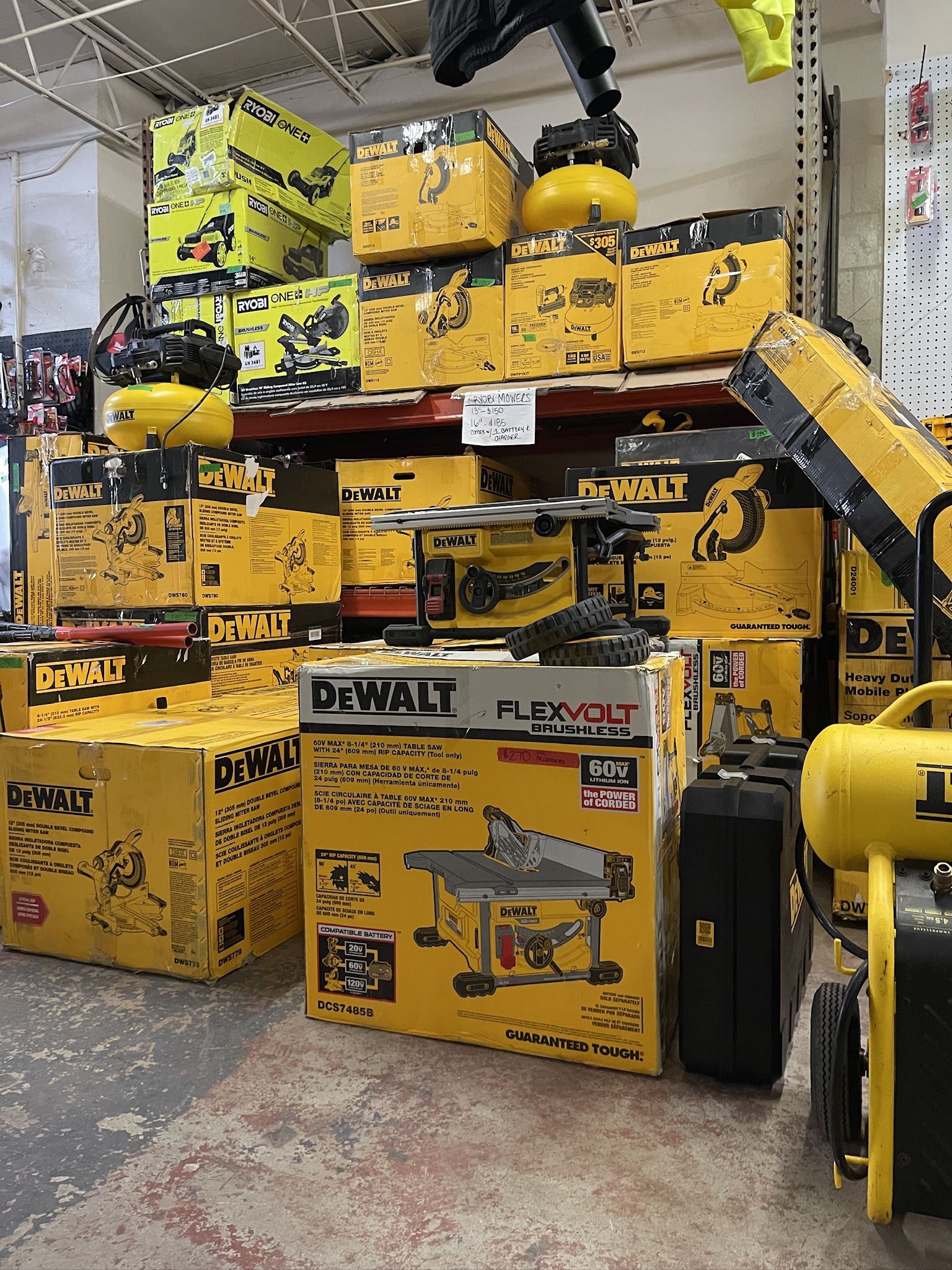 DeWALT Tool Sale ⚠️