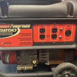 Coleman Powermate 6250 Maximum Watts Gas Generator