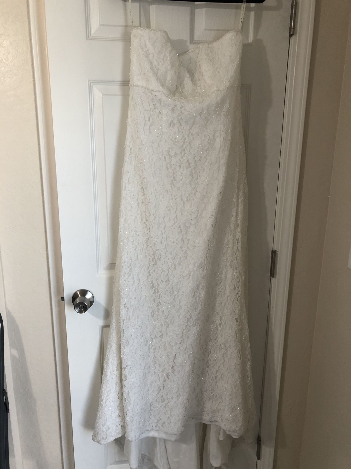 Strapless Wedding Gown