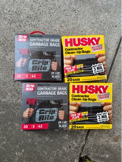 Garbage bags